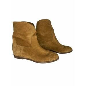 Vince Sinclair Cowboy Boot brown 6M suade‎ NEW $375